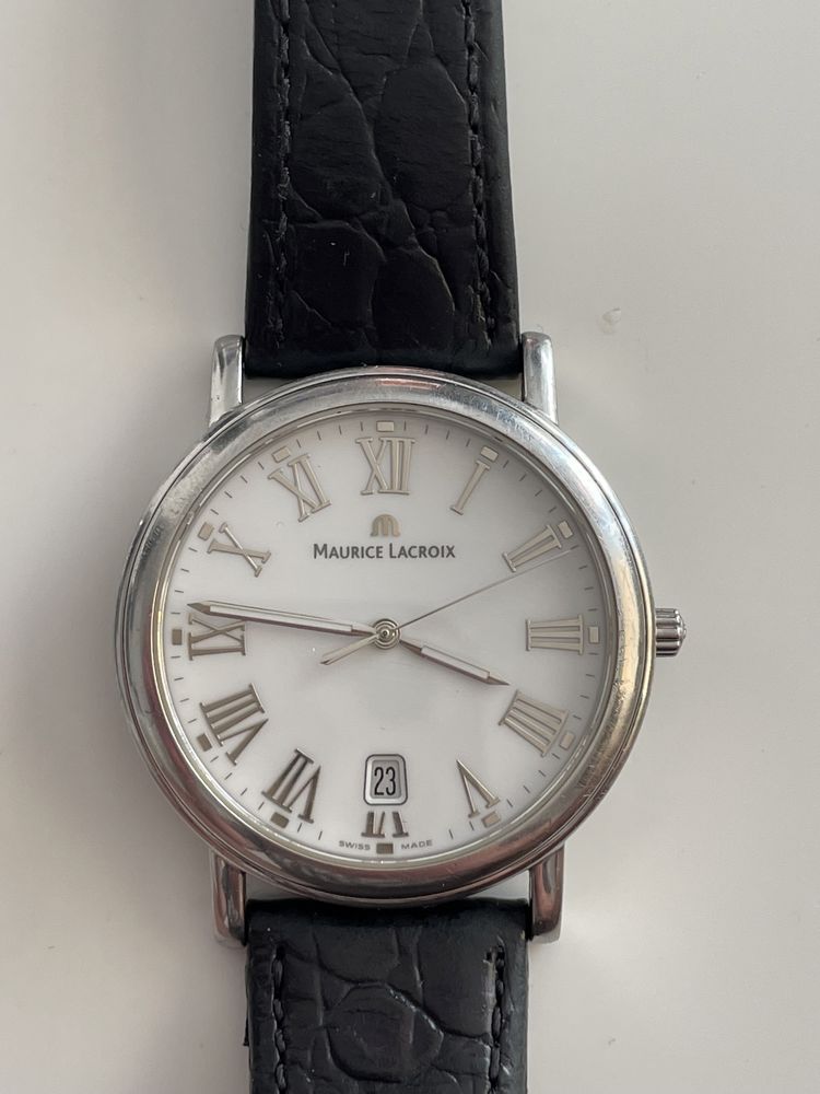 Zegarek męski Maurice Lacroix lc1017 idealny stan, 38mm