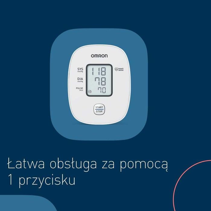 Ciśnieniomierz elektroniczny Omron X2 BASICS na ramię Mankiet 22-32cm