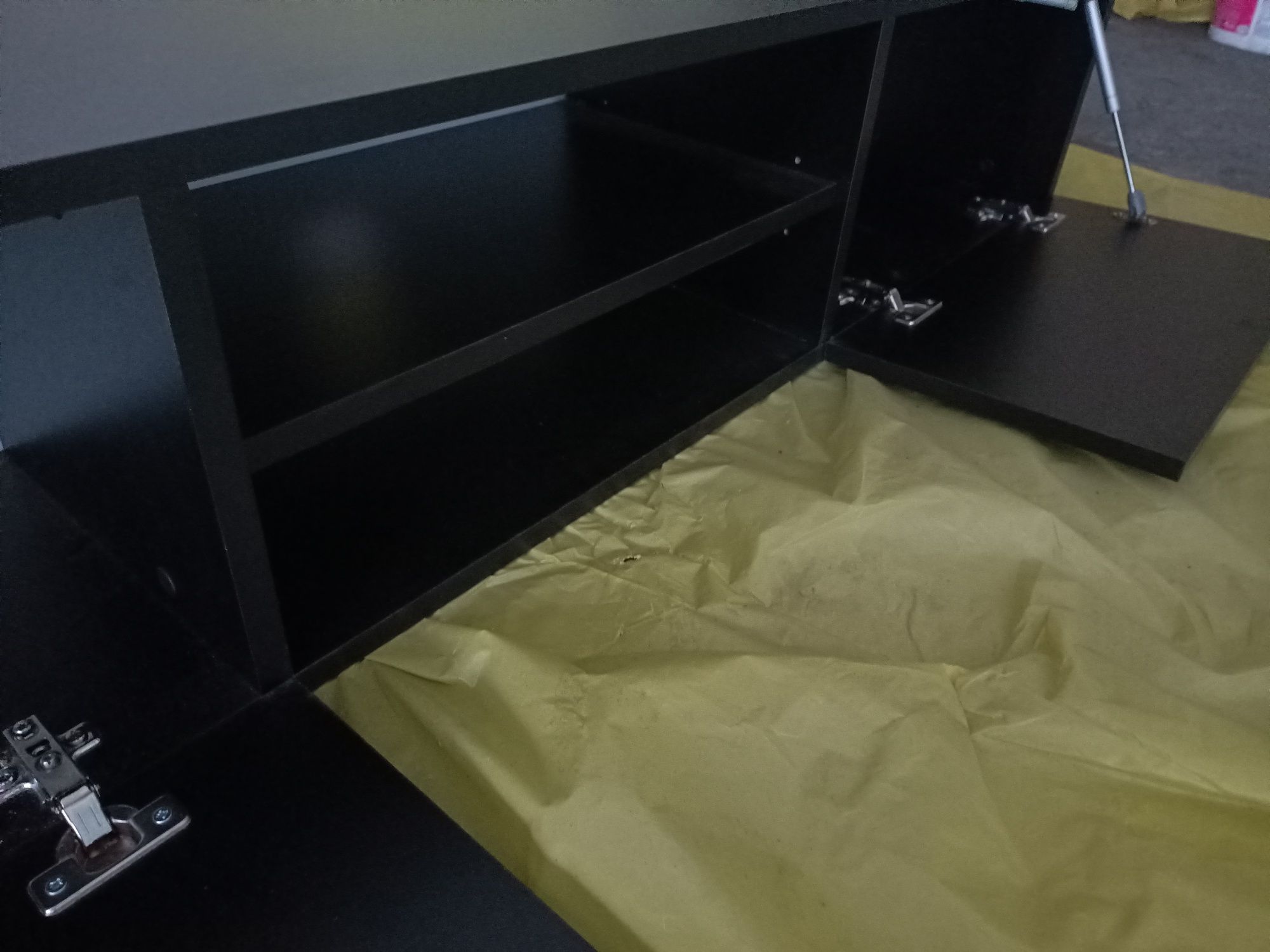 Szafka RTV 160cm czarna