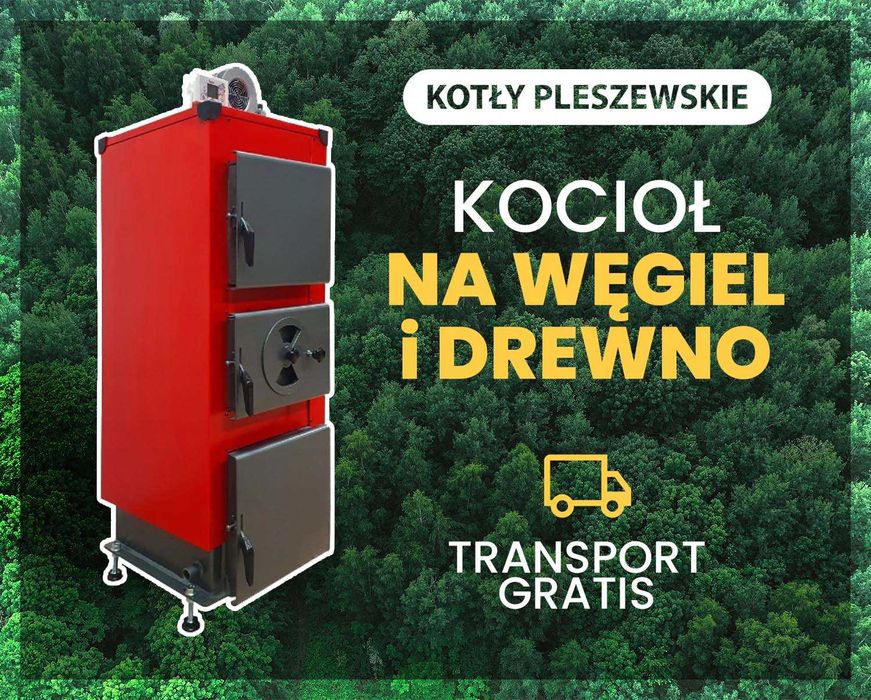 23kw do 180m2 na wegiel drewno nadmuchowy piec kociol