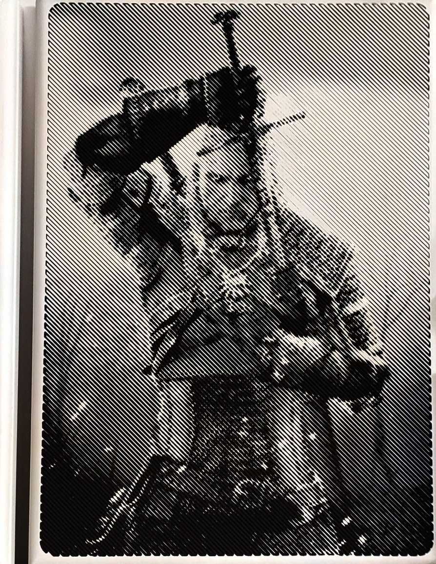Obraz frezowany Geralta z Rivii A3