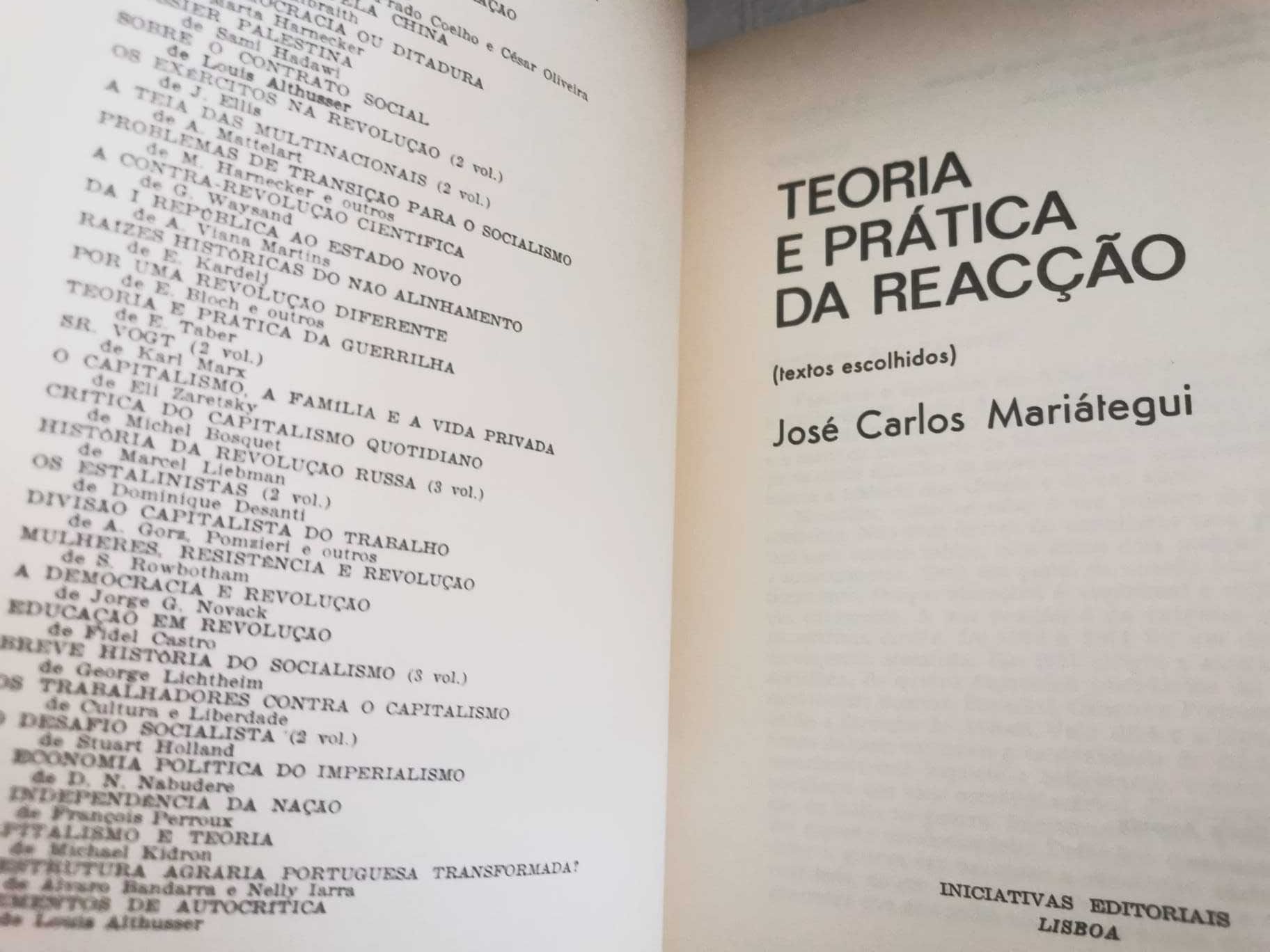 Teoria e Prática da Reação - José Carlos Mariátegui