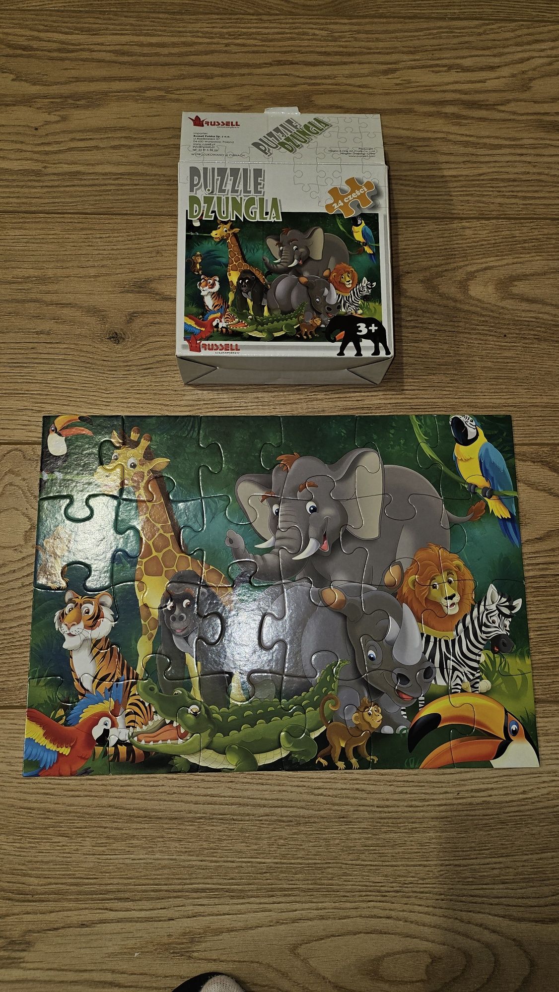 Puzzle dla dziecka, 24 elementy