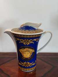 Leiteira porcelana Versace Medusa Blue