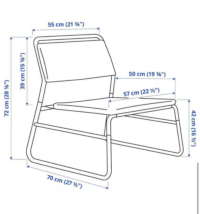 Cadeirão verde Ikea