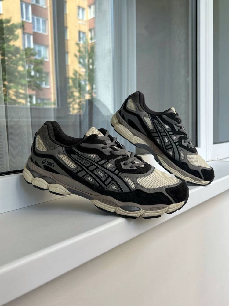 Кросівки Asics Gel-Nyc Beige Dark Gray