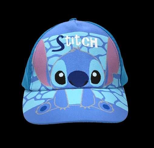 Czapka z daszkiem Disney Stitch. Niebieska 53 cm