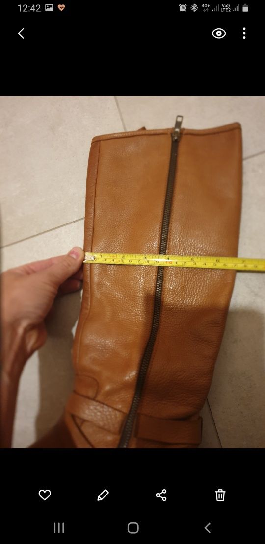 Kozaki skórzane Badura r 39