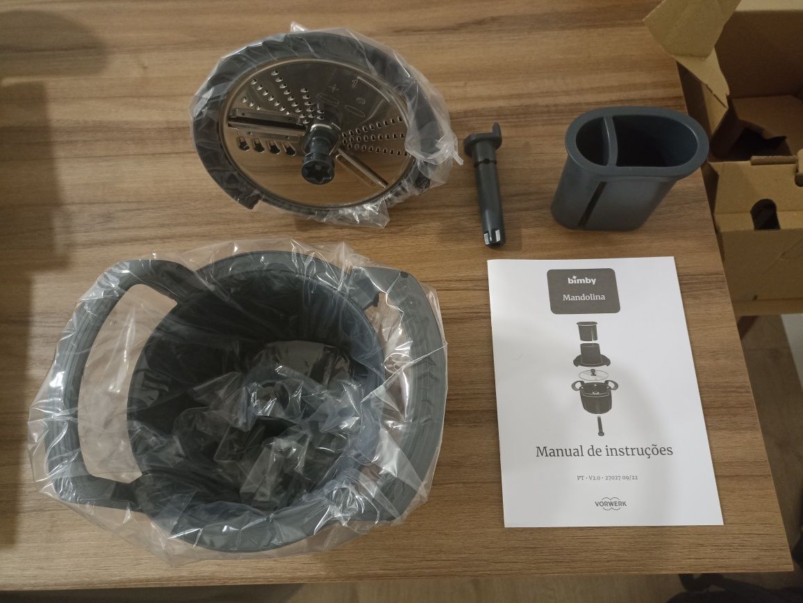 Conjunto instrumentos Bimby: Mandolina + Spiralizer + Sensor