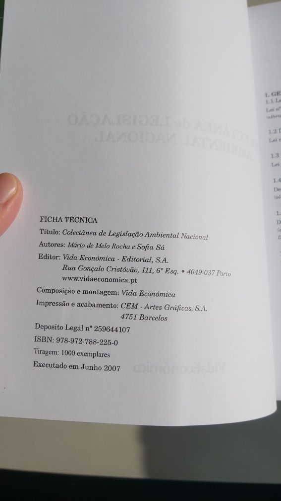 Colectânea de Legislação Ambiental Nacional