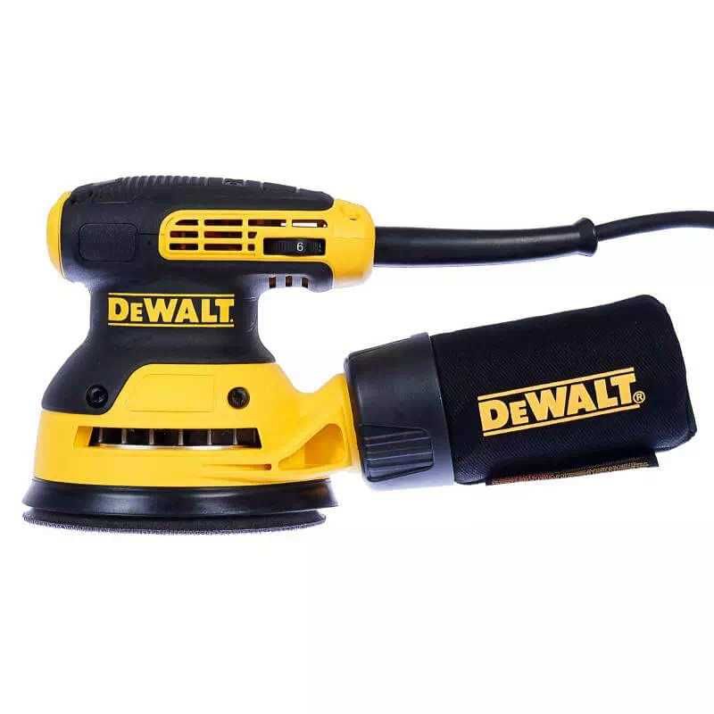 Шлифмашина эксцентриковая сетевая DeWALT DWE6423/Mexico/рег.об/офиц/г3