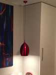 Komplet metalowych lamp wiszących