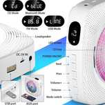 Gueray Odtwarzacz CD Bluetooth 6w1 z osłoną, pilotem i montażem ściana