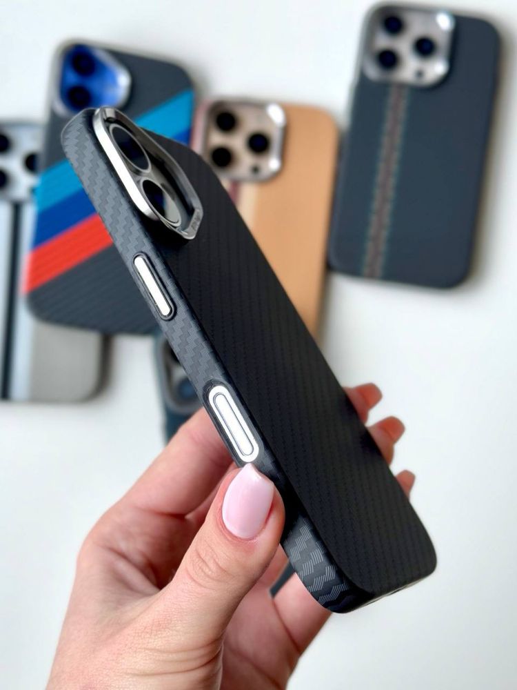 Чохол карбон карбоновий iPhone 16 Pro Max айфон про макс тонкий