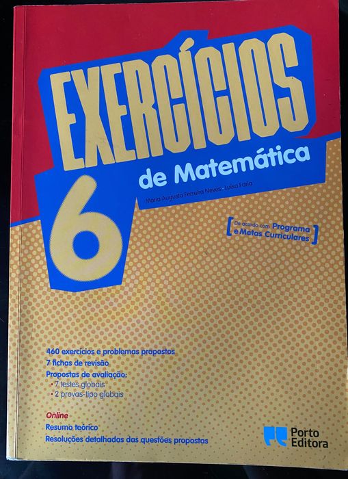 livro exercícios matemática 6º ano