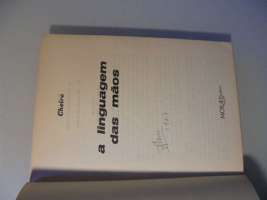 Cheiro;A Linguagem das Mãos