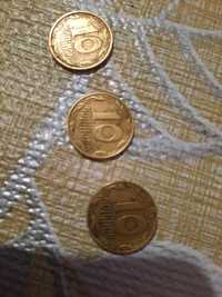 Монеты 10 копеек 1992 г. 20 штук