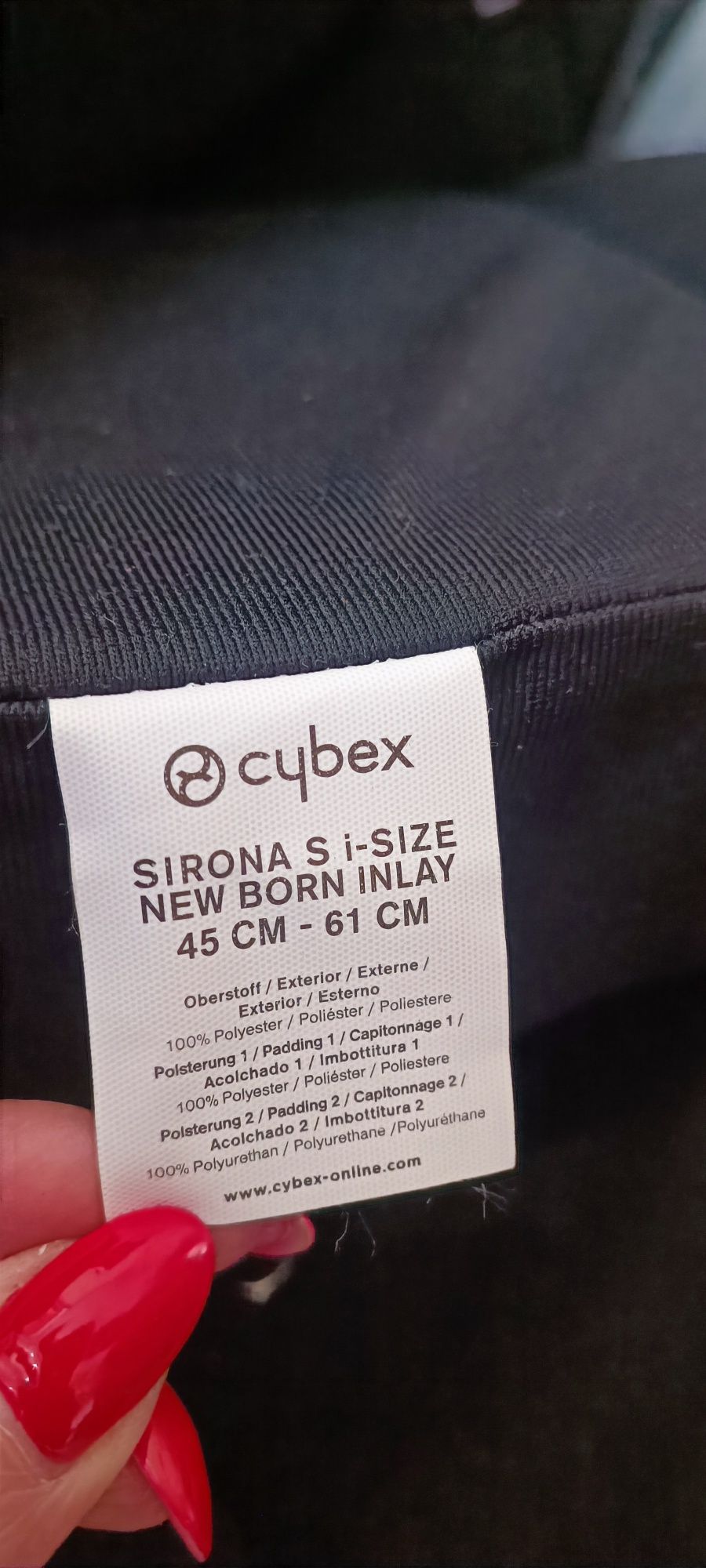 Cybex SIRONA S i-SIZE fotelik obrotowy z bazą ISOFIX 0-4 lat