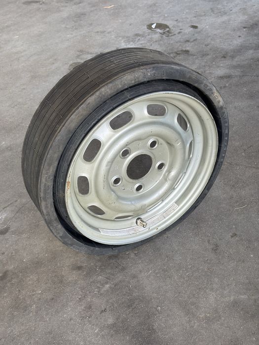 Koło zapasowe porsche