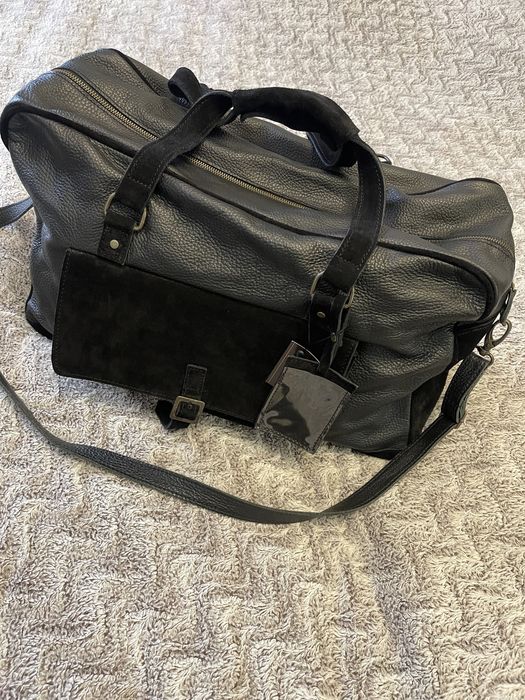 Шкіряна дорожня сумка