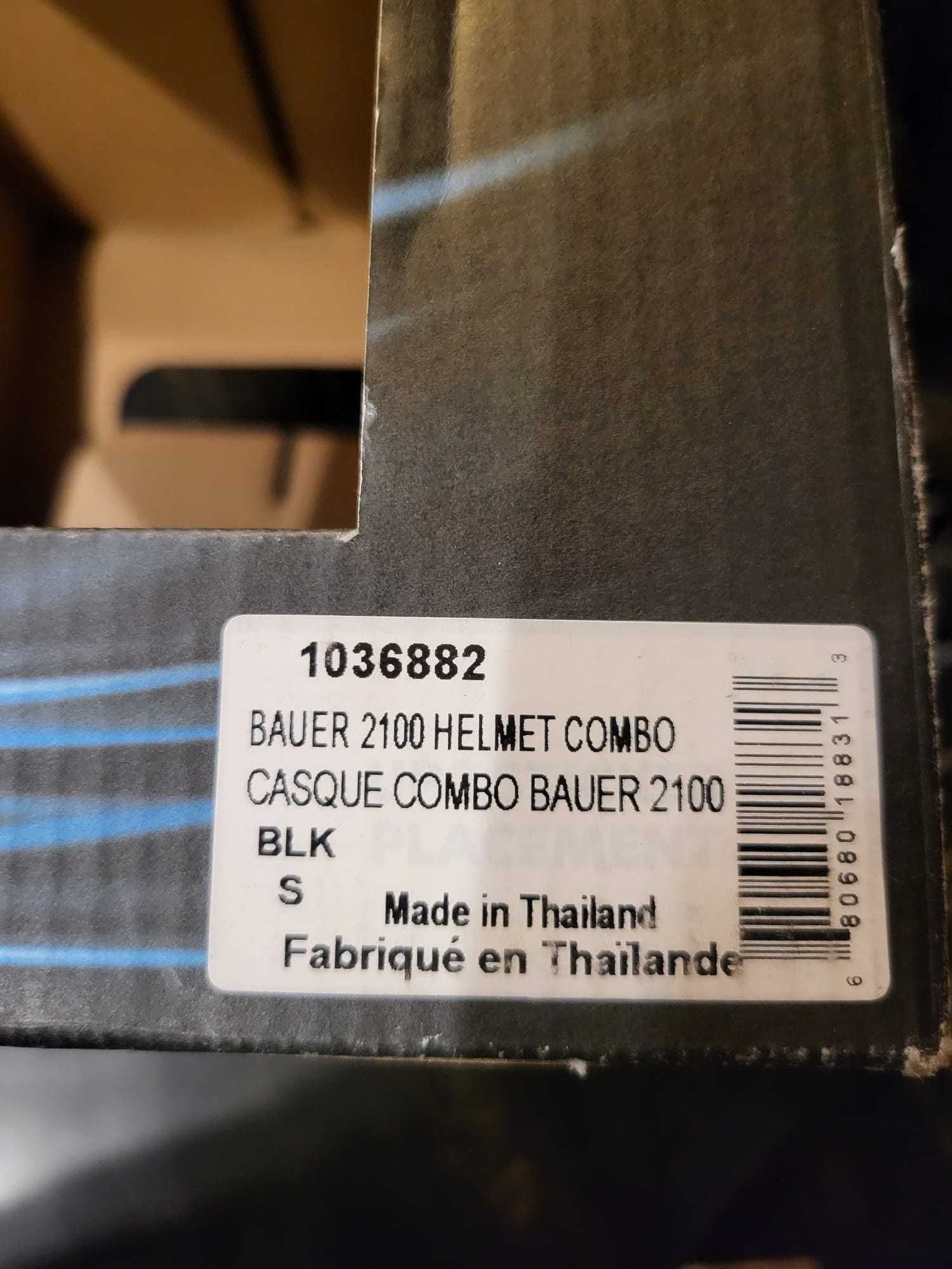 Kask BAUER 2100 BLK r.S Hokej
