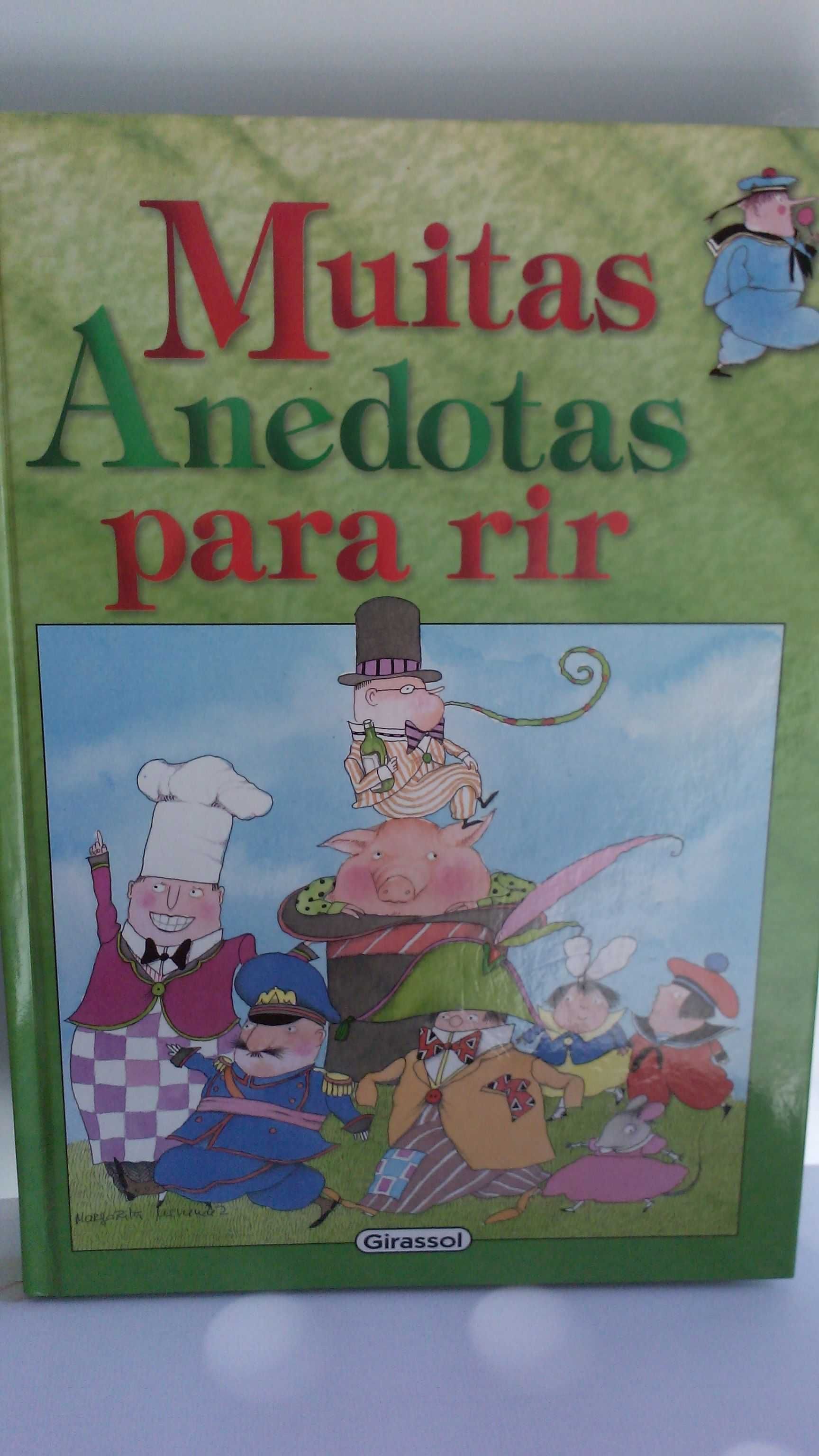 Muitas anedotas para rir - livro completamente novo