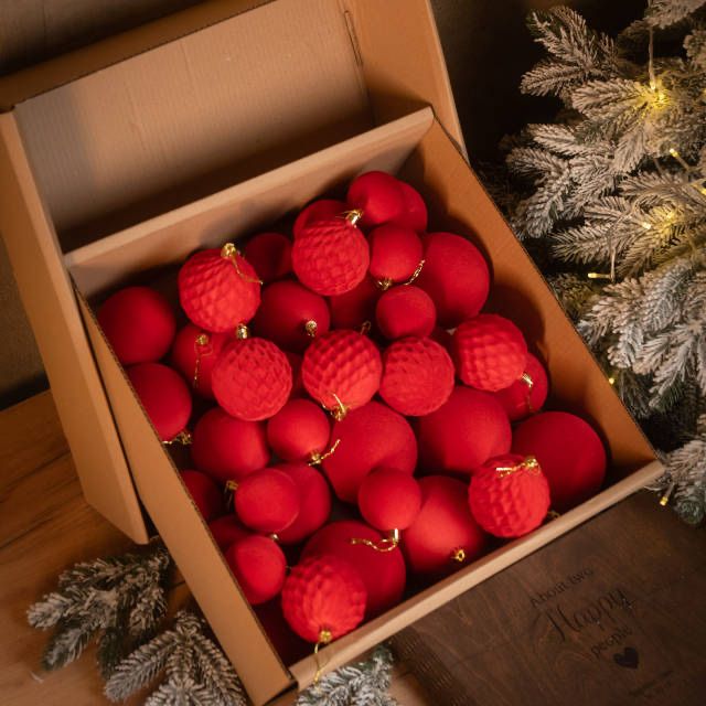 Набори новорічних прикрас для ялинки