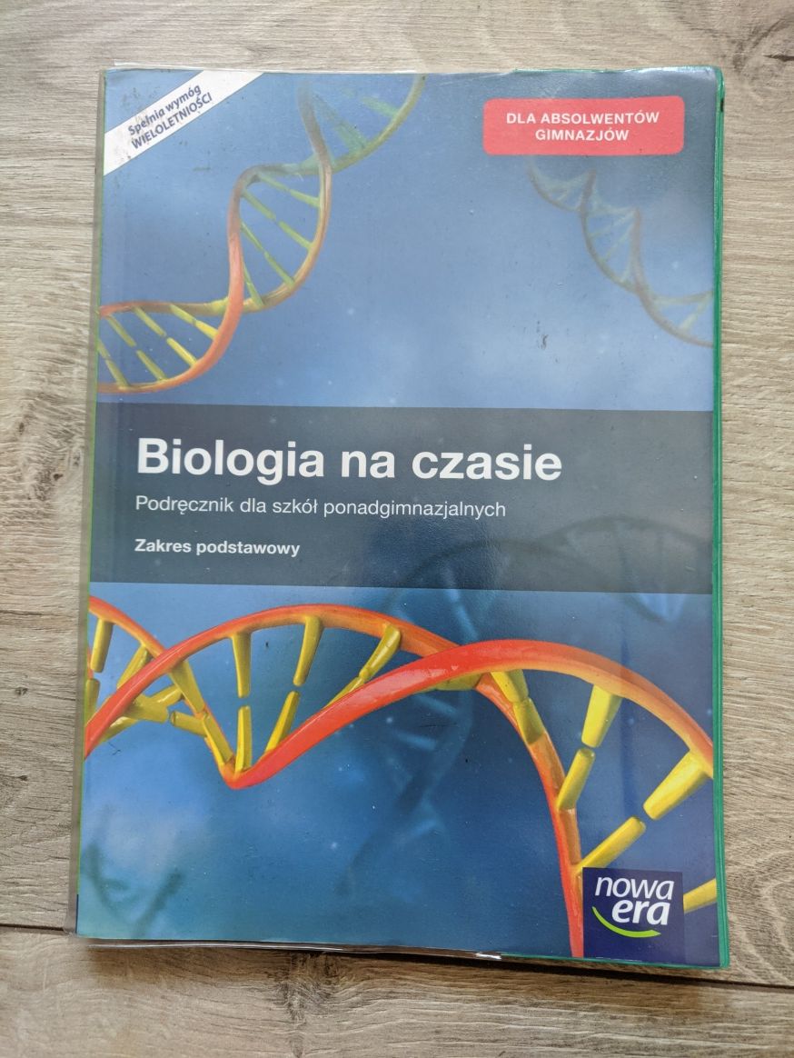 Biologia na czasie zakresie podstawowy Nowa era