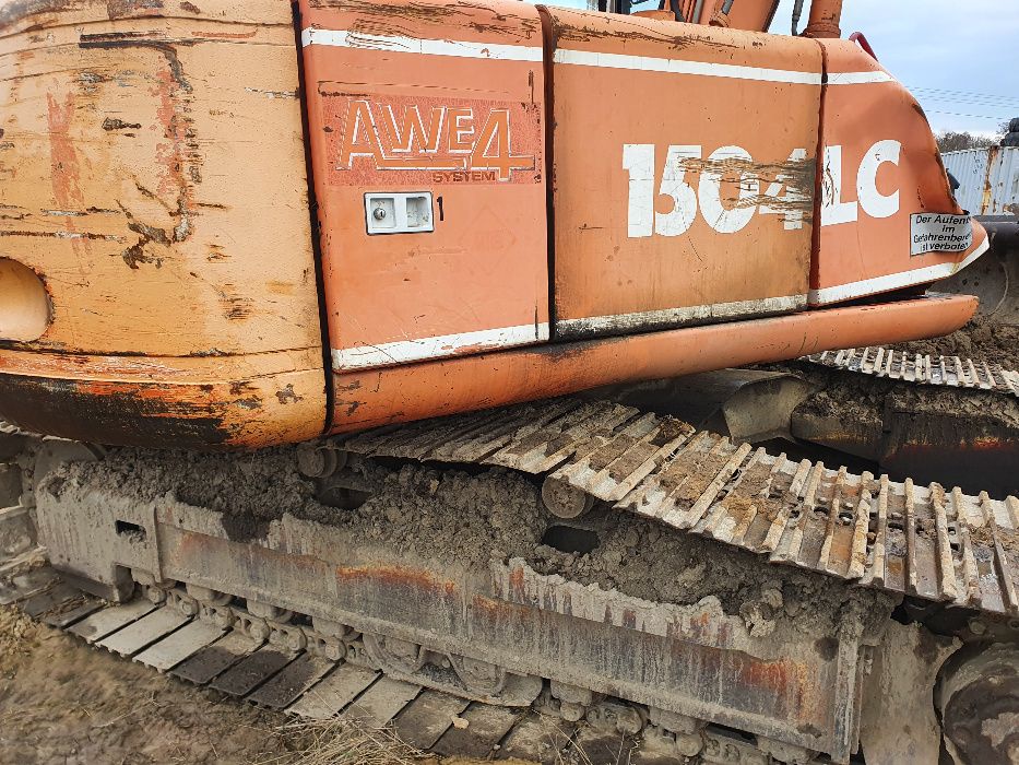 koparka atlas 1504 LC części podwozie ramiona siłownik hydrauliczny