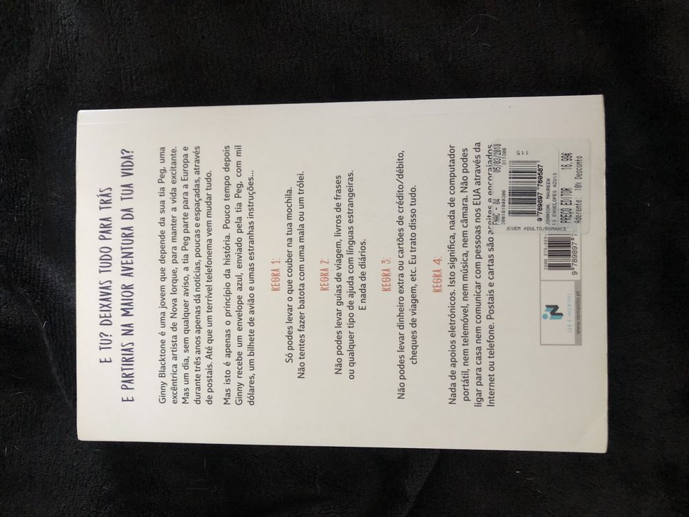Livro 13 envelopes azuis maureen johnson