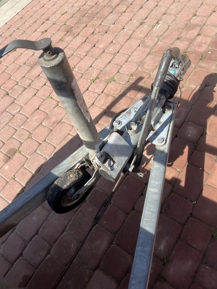 Przyczepka dwuosiowa 2000 DMC peitz tandem hamulec najazdowy