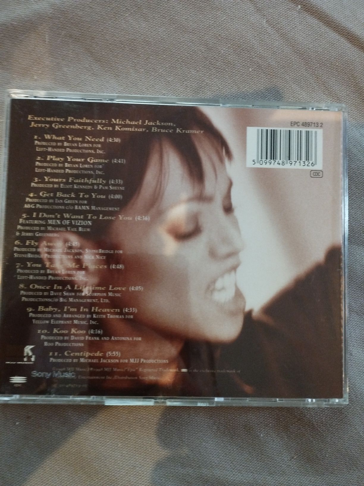 Rebbie Jackson – Yours Faithfully (CD, 1998) – duet z Michaelem Jackso