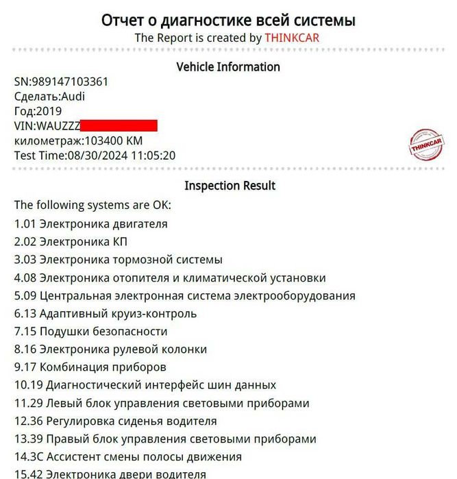 Автосканер Thinkcar ScanMate для Android, IOS мультисканер сканер
