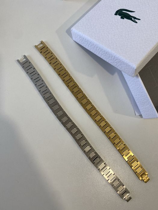 Браслет Lacoste, чоловічий браслет лакосте, подарунок для хлопця