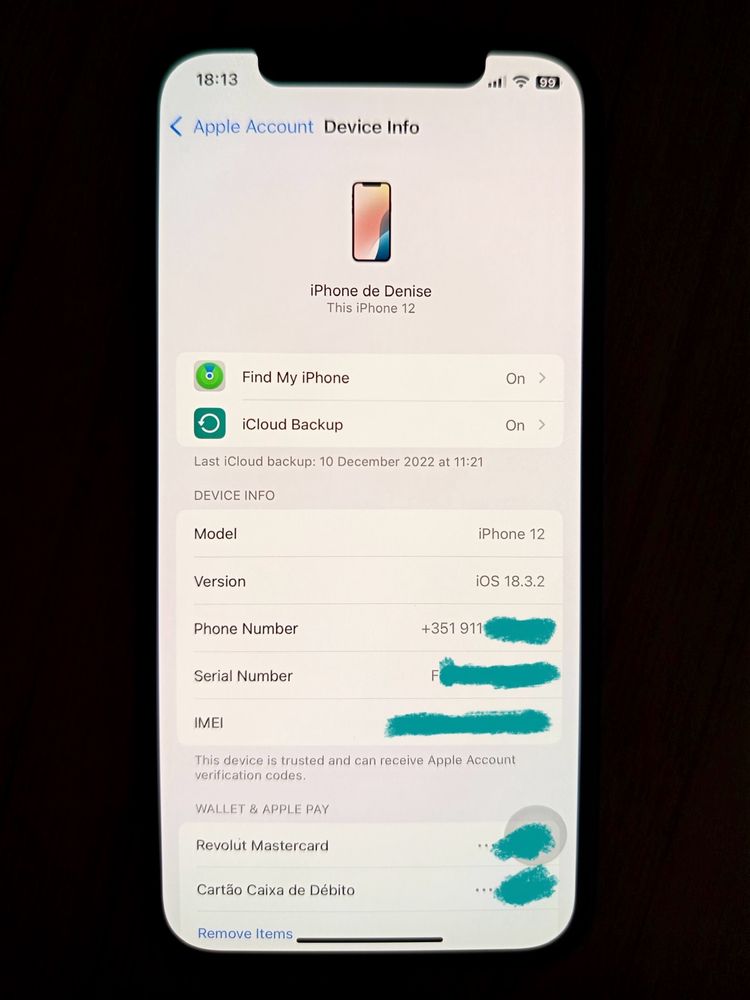 iPhone 12 128GB - Preto - Desbloqueado