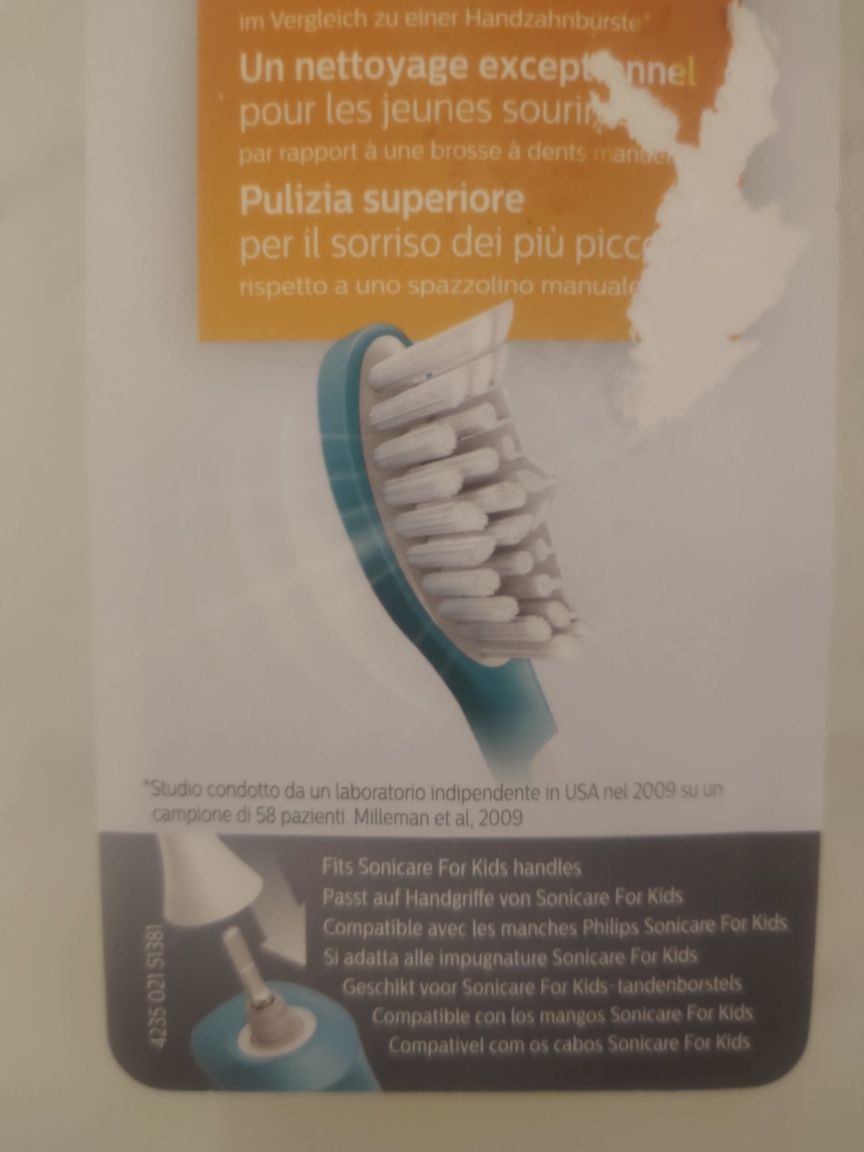 Набір насадок PHILIPS Sonicare For Kids HX6042 Kids (7+)