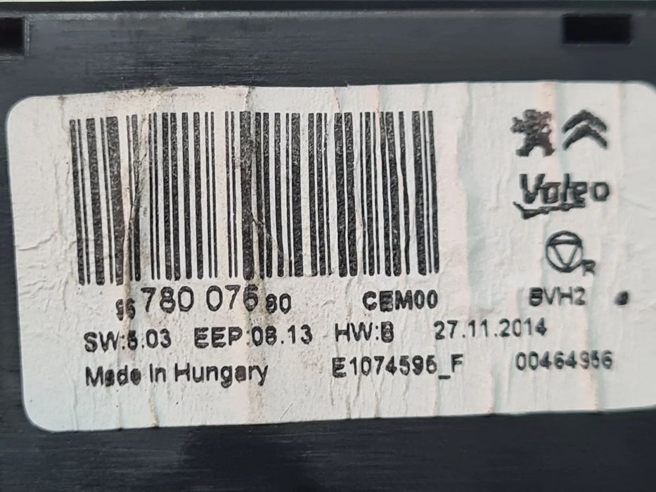 Módulo confort CITROËN C4 Cactus