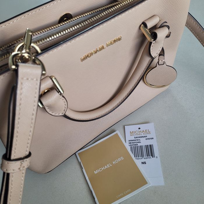 Michael Kors Savannah Oyster torebka