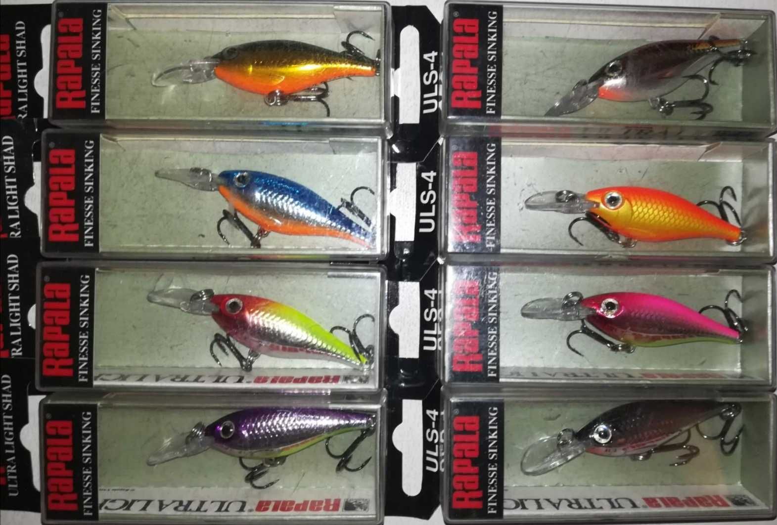 Воблера Rapala Shadow, Skitter Pop..