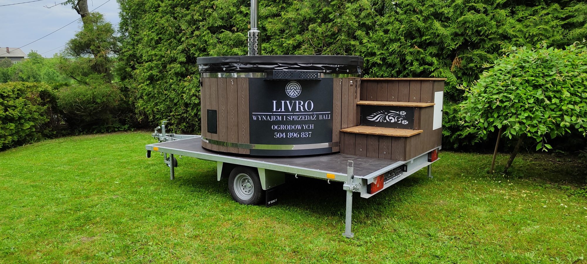 Balia Ogrodowa PREMIUM / Pokrywa Termo / Transport