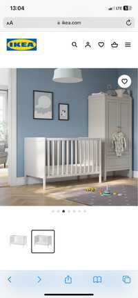 Łóżeczko dzieciece Ikea+ materac