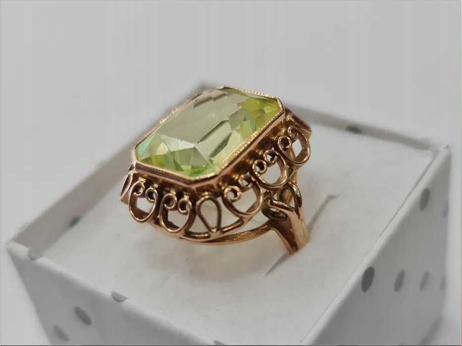 Polska 1986-96! Złoty pierścionek damski/ 583/ 8.62g/ R20