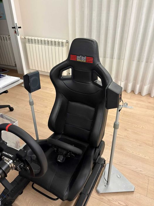 Kit simulador carros next level + fanatec
