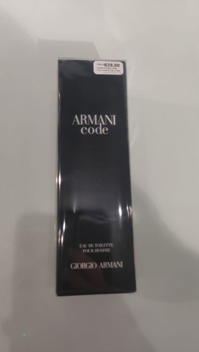 Armani Code Eau de Toilette marki Giorgio Armani 125ml. Nowy w folii
