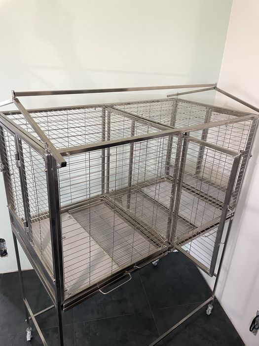 клетки под заказ  для птиц , нержавеющая сталь для собак