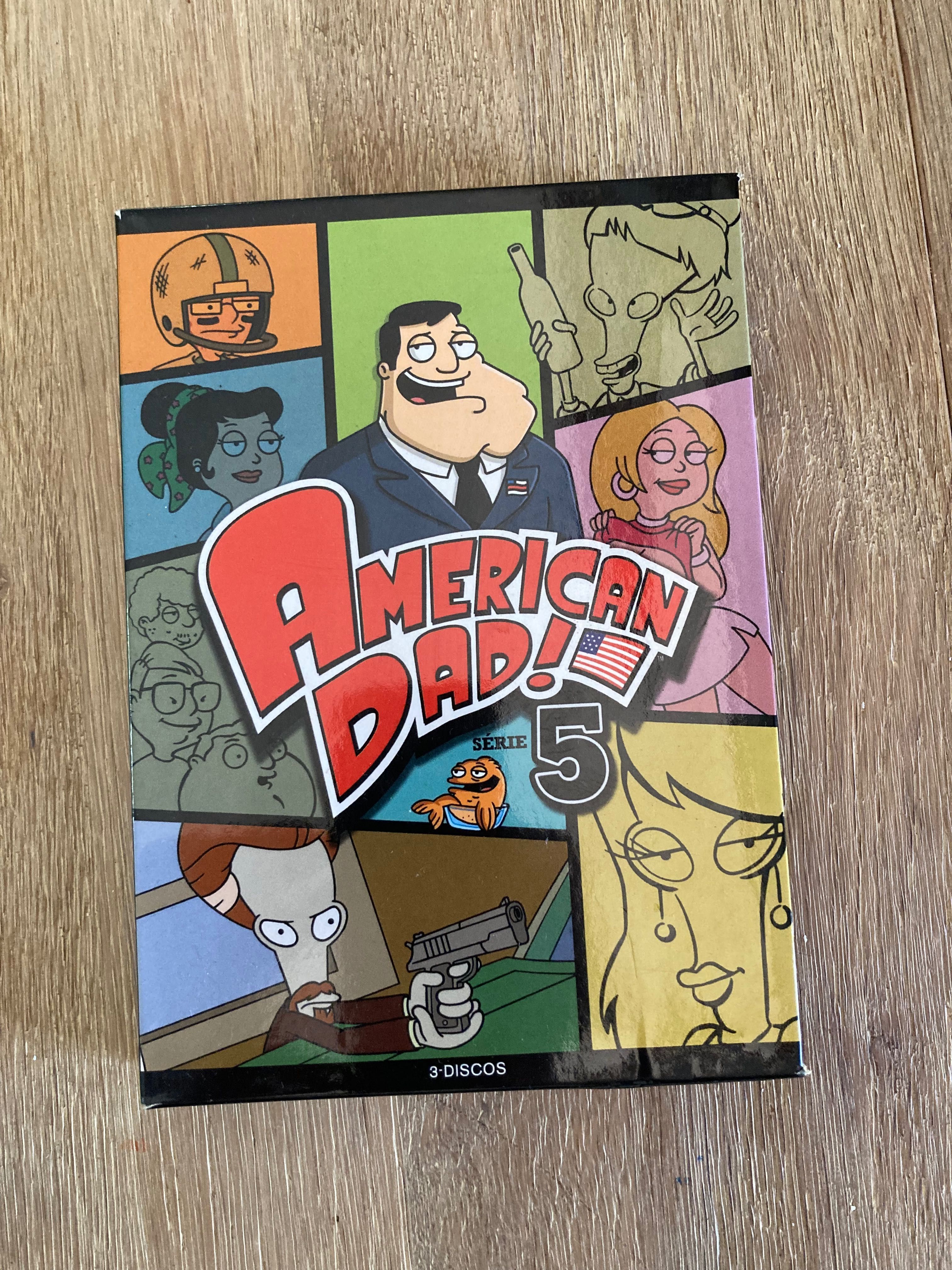 Coleção DVD, American dad, quinta série completa