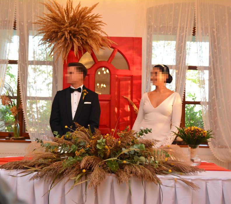 Dekoracje ślubne jesienne /sprzedam, nowa niższa cena !