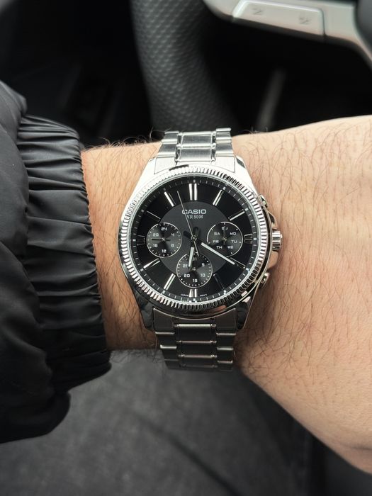 Чоловічий годинник Casio MTP-1375D Оригінал часы касіо касио