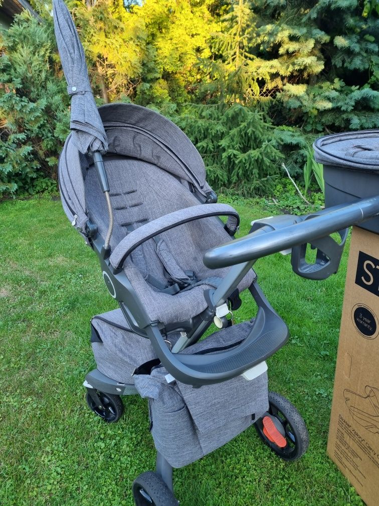 Wózek Stokke V5 Black Melange