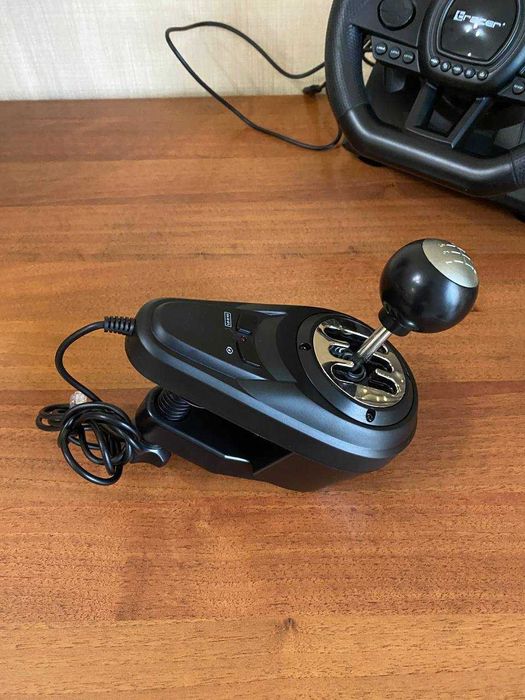 Ігрове кермо з педалями та коробкою передач Tracer SimRacer 6in1